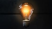 An image of a lightbulb
