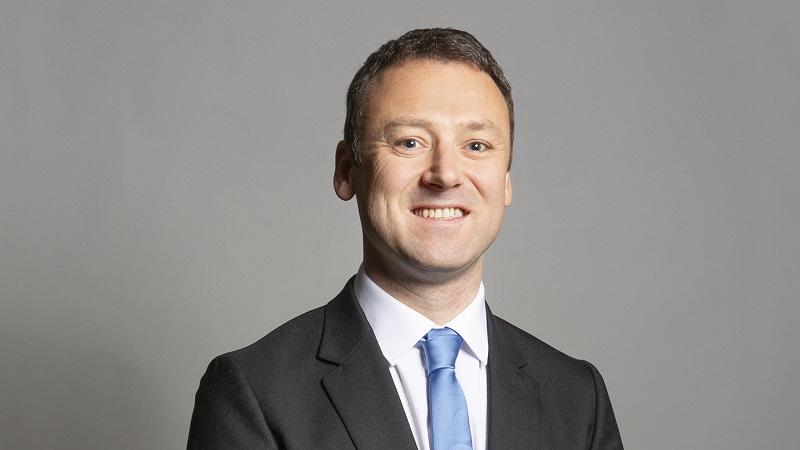 A head-and-shoulders image of Bassetlaw MP Brendan Clarke-Smith