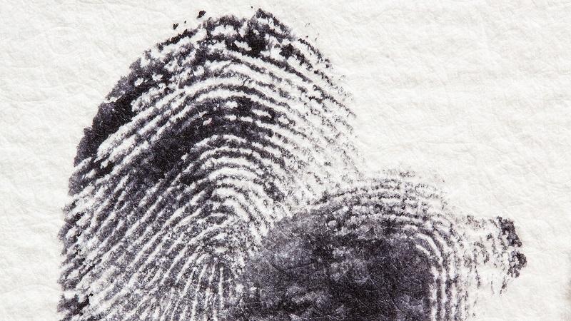 An image of ink fingerprints