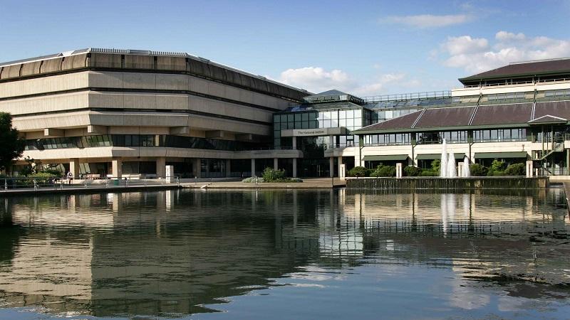 An image of the National Archives headquarters