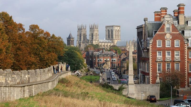 An image of the city of York